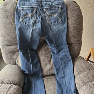 Ariat Women's Boot Cut Jeans - Dark Blue 29R